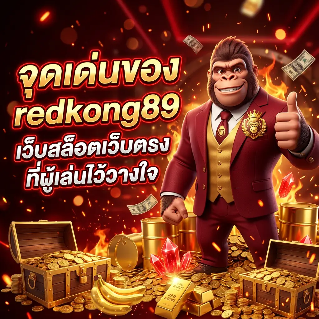 redkong89 เว็บสล็อตยอดนิยม เล่นได้ทุกค่าย